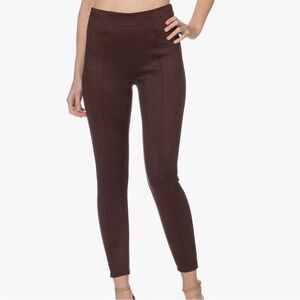 Spanx Faux Suede Pants Dark Terracota 20332R Medium M